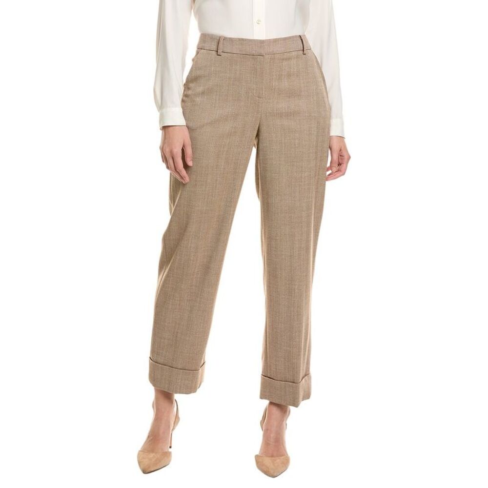 Anne Klein Womens  Ankle Pant, Brown